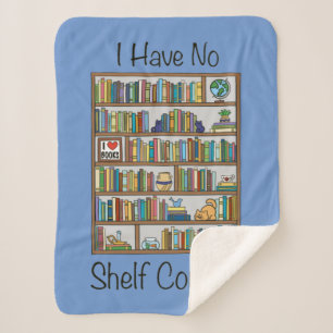 Cobertor Sherpa Book Lover Blanket