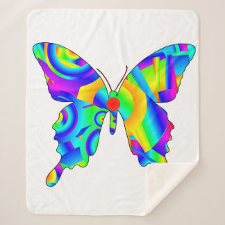 Cobertor Sherpa Borboleta de Verão Sherpa Blanket