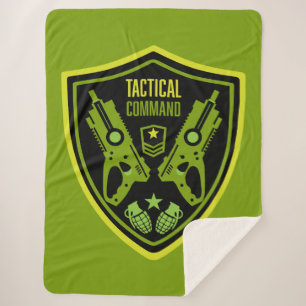 Cobertor Sherpa Boys Toy Dart Gun Batalha