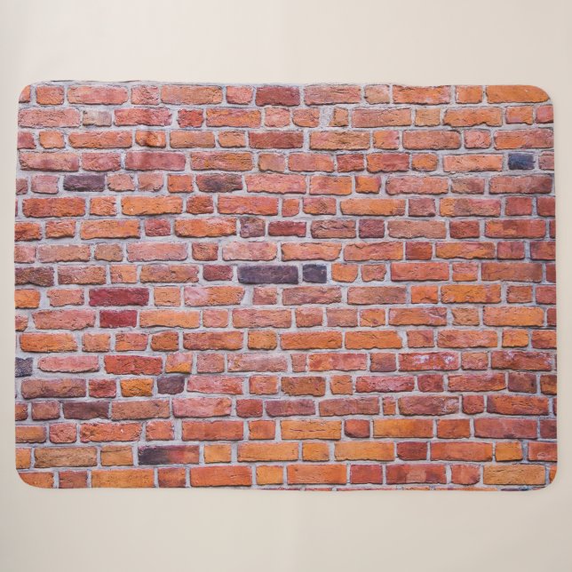 COBERTOR SHERPA BRICK WALL (Frente (Horizontal))