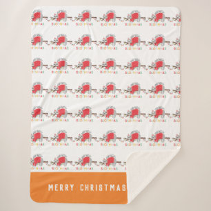 Cobertor Sherpa Brincadeira, Natal moderno e colorido