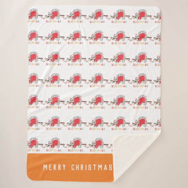 Cobertor Sherpa Brincadeiras, feriado moderno, natal (Frente)