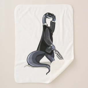 Cobertor Sherpa Brontossauro Vestido Como Filme.