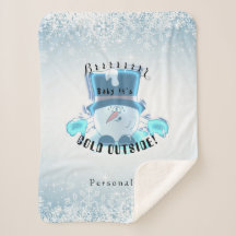 Brrr, querida, está frio lá fora