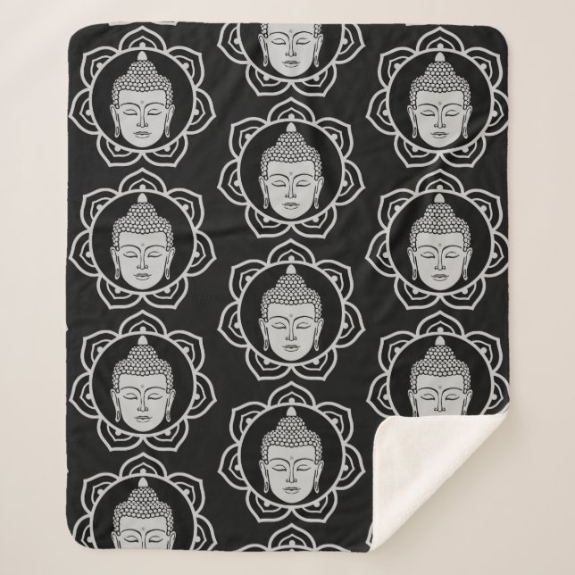 Cobertor Sherpa Buda Casa E Vida (Frente)