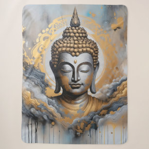 Cobertor Sherpa Buda iluminada