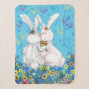 Cobertor Sherpa Bunny Baby - Abraço