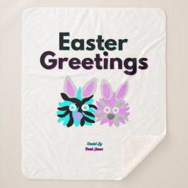 Cobertor Sherpa Bunny Felpudos Média Sherpa Blanket