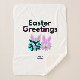 Cobertor Sherpa Bunny Felpudos Pequeno Sherpa Blanket