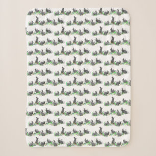 Cobertor Sherpa Bunny Meadow (escolha a cor)