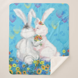Cobertor Sherpa Bunny Sherpa Blanket - Hug