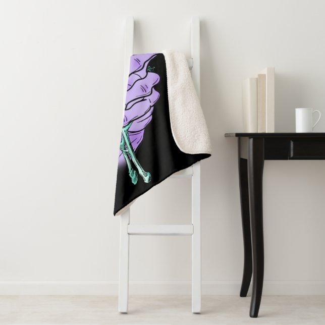 Cobertor Sherpa Buquê Gótico Sherpa Blanket (In Situ)