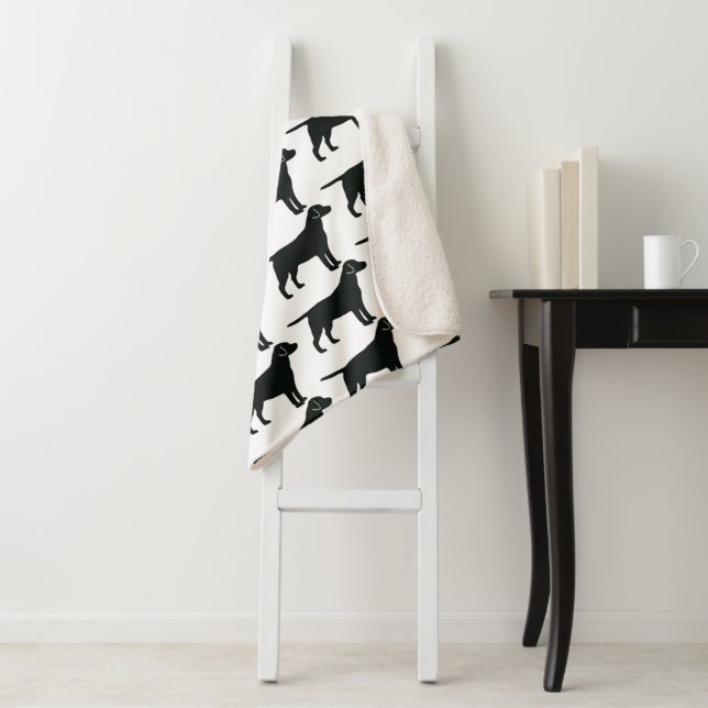 Cobertor Sherpa Cachorro Preto (In Situ)