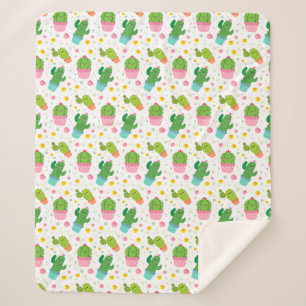 Cobertor Sherpa Cactus Sherpa Blanket