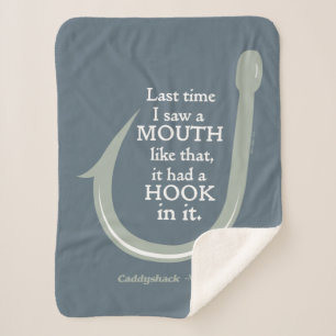 Cobertor Sherpa Caddyshack   A Última Vez Que Vi Uma Boca Assim