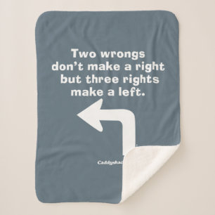 Cobertor Sherpa Caddyshack   Dois erros não dão certo