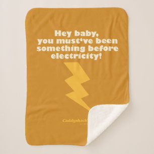 Cobertor Sherpa Caddyshack   Ei Querida Você Deve Ter Sido Algo