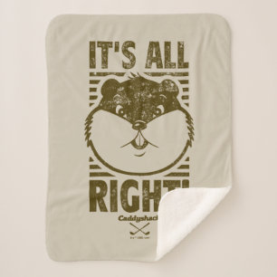 Cobertor Sherpa Caddyshack   Está tudo bem!