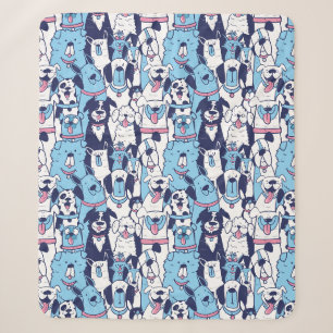 Cobertor Sherpa Cães bonitos Sherpa Blanket