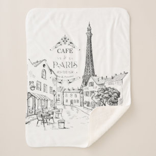 Cobertor Sherpa café Paris