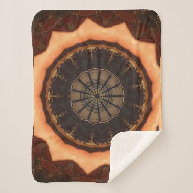 Cobertor Sherpa Caleidoscópio 1 (Frente)