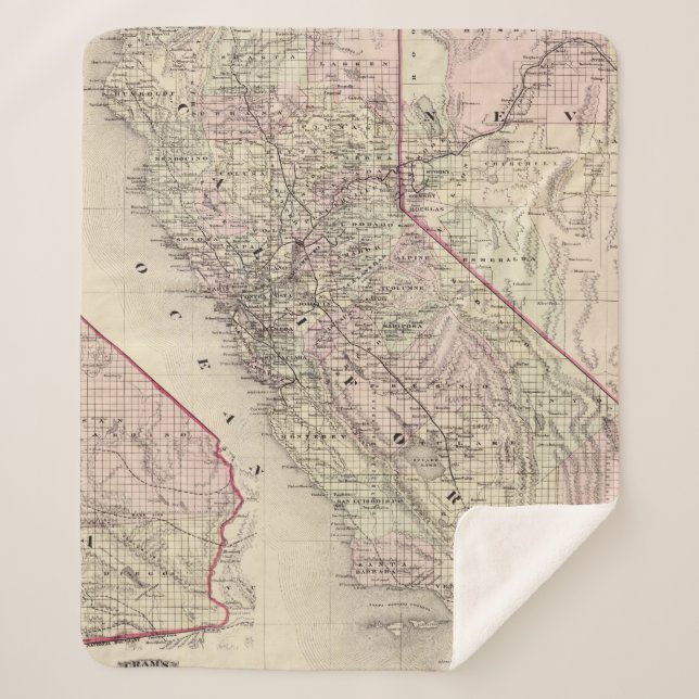 Cobertor Sherpa Califórnia 7 (Frente)