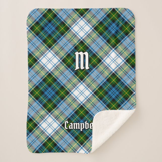 Cobertor Sherpa Campbell Dress Tartan (Frente)
