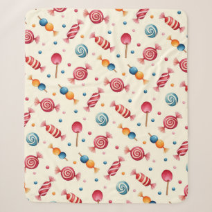 Cobertor Sherpa Candy Wonderland