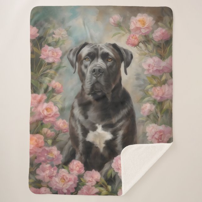 Cobertor Sherpa Cane Corso (Frente)