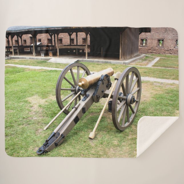 COBERTOR SHERPA CANTO DE GUERRA CIVIL (Frente (Horizontal))