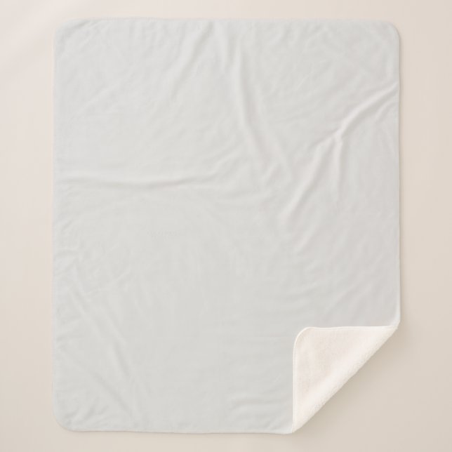 Cobertor Sherpa Canvas estendida (Frente)