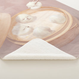 Cobertor Sherpa Cão Sorriso - Delícia de Xiao Long Bao