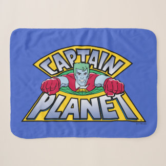 Cobertor Sherpa Captain Planet Logo