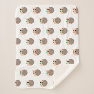 Cobertor Sherpa Caracol com Clover Baby Sherpa Blanket