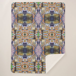 Cobertor Sherpa Carga de trabalho artística extraordinária