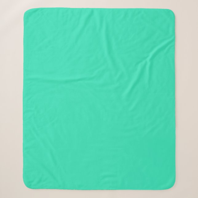 Cobertor Sherpa Caribe Verde (Frente)