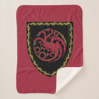 Cobertor Sherpa CASA DO DRAGÃO | House Targaryen Crest