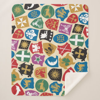 Cobertor Sherpa Casaco de Braços: Fundo Heráldico.