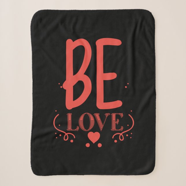 Cobertor Sherpa Casal Presente Ser Amor (Frente)