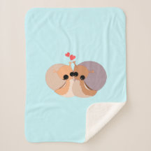 Casal Snail Baby Sherpa Blanket