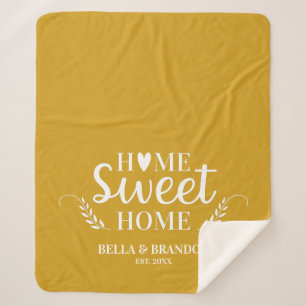 Cobertor Sherpa Casamento de Casais Personalizados