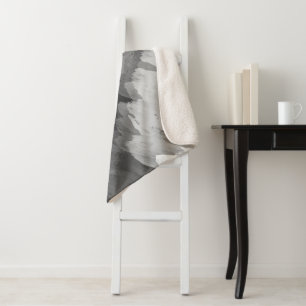 Cobertor Sherpa Cascata aquosa, natureza 3