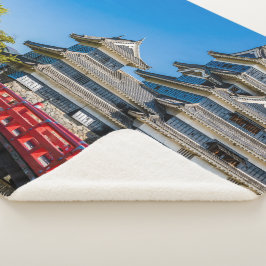 Cobertor Sherpa Castelo Matsumoto e ponte