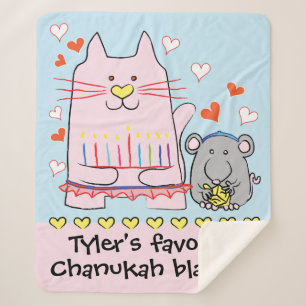 Cobertor Sherpa Cat Ballerina Sherpa Blanket/Médio