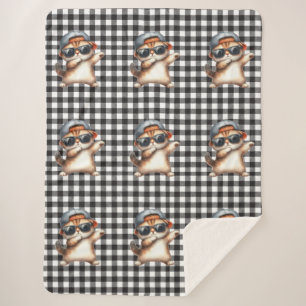 Cobertor Sherpa Cat Lover Sherpa Blanket