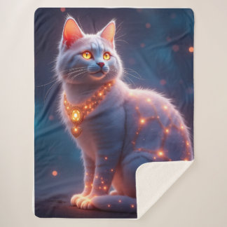 Cobertor Sherpa Cat Sherpa Blanket