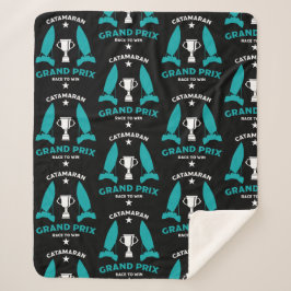 Cobertor Sherpa Catermaran Hydrofoil Sailboat Racing