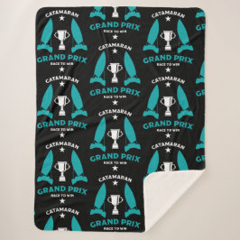 Cobertor Sherpa Catermaran Hydrofoil Sailboat Racing