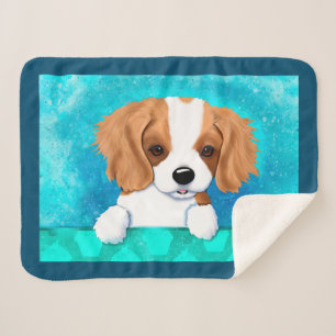 Cobertor Sherpa Cavalier King Charles Sherpa Blanket
