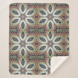 Cobertor Sherpa Celestial Petals of Infinity